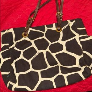 Michael Kors giraffe bag
